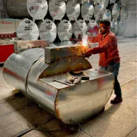 تانکر گالوانیزه ۱۰هزاری / بیضی / ماشینی