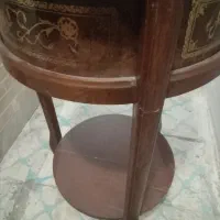 میز تلفن و عتیقه جات دو طبقه بسیار بادوام و شیک|میز تلفن|تبریز, |دیوار