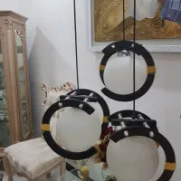 لوستر سه حباب