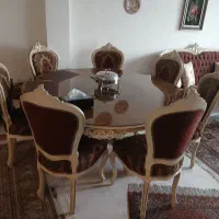 مبلمان ۷ نفره و نهار خوری(شیک و عالی)|مبلمان خانگی و میز عسلی|تهران, درب دوم|دیوار