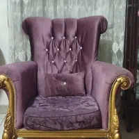 مبل ۸ نفره با دو عدد جلو مبلی + بوفه و میز