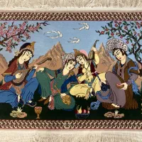 تابلو فرش دستباف