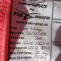 پاراگلایدر ایکارو آلمان ست کامل کلاس ۱|تجهیزات ورزشی|تهران, پونک|دیوار