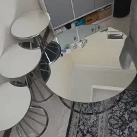 میز عسلی و ست سه تیکه ای و ساعت و تابلو و آباژور|مبلمان خانگی و میز عسلی|تهران, ویلاشهر|دیوار