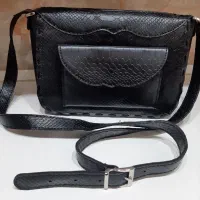 کیف چرم طبیعی دست دوز