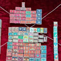 115 کبریت چوبی قدیمی و کلکسیونی