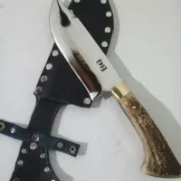 چاقو دست ساز فولاد اروپایی