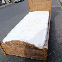 تخت پرناز تخت خواب تک نفره سلماز|تخت و سرویس خواب|خرم‌آباد, |دیوار