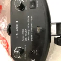 رینگ لایتFX480III/نورپردازی همراه باسه پایه/درحدنو|دوربین عکاسی و فیلم‌برداری|تهران, تجریش|دیوار