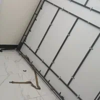 فریم تخت کم جا افقی|تخت و سرویس خواب|تهران, دهقان|دیوار