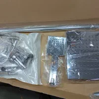 دوش دوکاره آب و هوا مربع.گرد.کروم|لوازم حمام|تهران, تهرانپارس شرقی|دیوار