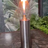 دکوری رومیزی مشعل شمع اتش دان نورانی