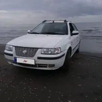 سمند سفید ef7 دوگانه سوز مدل ۹۶