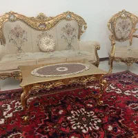 مبل سلطنتی|مبلمان خانگی و میز عسلی|قم, شهرک امام حسن|دیوار