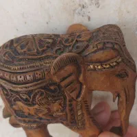 دکوری چوبی فیل ۲۵۰ هزار تومان