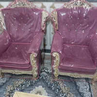 مبل ۷ نفره سلطنتی|مبلمان خانگی و میز عسلی|اقبالیه, |دیوار