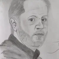 طراحی چهره|تابلو، نقاشی، عکس|ساوه, |دیوار