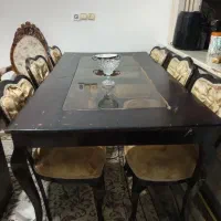 مبل سلطنتی و میز ناهار خوری