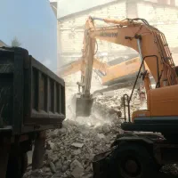 تخریب ساختمان کلنگی