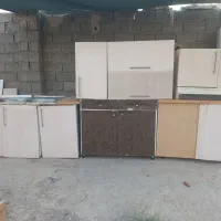 فروش کابینت  دست دوم کرم رنگ