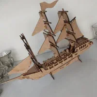 ماکت چوبی کشتی