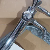 شیر آلات روشویی پایه بلند پایه کوتاه نو
