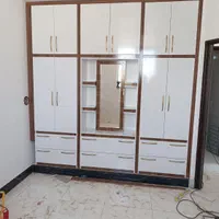 کمد دیواری و کابینت آشپزخانه جاکفشی ودرب چوبی