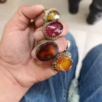 انگشتر و موبایل ساده نوکیا خوش رکاب نقره نگین اصلی|جواهرات|هندیجان, |دیوار