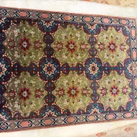 تابلو فرش دستباف ابریشم قم