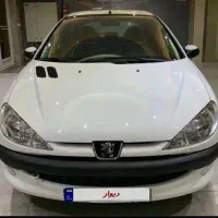 ۲۰۶ تیپ ۵ مدل ۱۳۹۶ بی رنگ ( اقساطی)