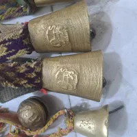 تعدادی زنگوله قدیمی|لوازم جانبی حیوانات|لنجان, |دیوار