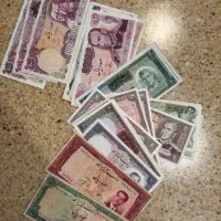 انواع اسکناس های قدیمی