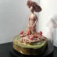 مجسمه قارچ کوچولو