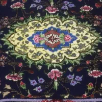 فرش کاشان 1متردر1متردرنیم|فرش|کرمانشاه, |دیوار