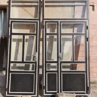 درآلمنیوم۲عدد|مصالح و تجهیزات ساختمان|سجاس رود, |دیوار