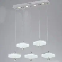 لوستر مدرن با دو حالت آفتابی و مهتابی