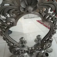 آیینه شمعدان سیلور|آینه|همدان, |دیوار