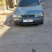 پراید مدل ۸۵ سبز زیتونی