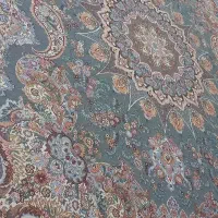 فرش  روفرشی۹متری نو مخمل طرح مدرن