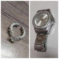 انگشتر و ساعت