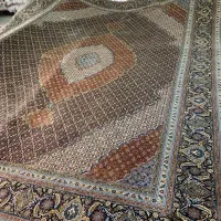 (فرش حق زاده)فرش۱۲متری۵۵رج اصل مارالان گل ابریشم|فرش|تبریز, |دیوار