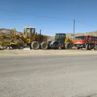 راننده گریدر غلطک نیازمند