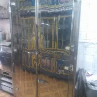 یخچال تمام استیل سالم سالم تمیز