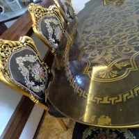 میز نهار خوری ۸ نفره|میز و صندلی غذاخوری|تربت‌حیدریه, باغ سلطانی|دیوار