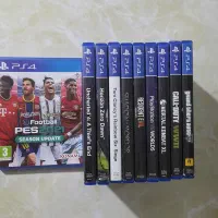 فروش تعدادی بازی پلی 4 و 5|کنسول، بازی ویدئویی و آنلاین|آمل, |دیوار