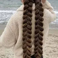 فروش مو طبیعی رنگی وحنا شده شما