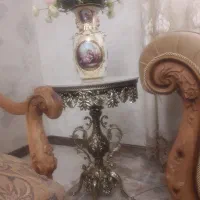 میزتمام برنج صفحه سنگ