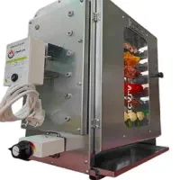 کباب پز ایستاده بر هود سیلور