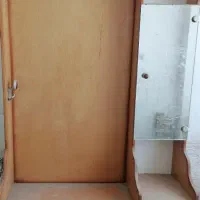 جاکفشی آینه دار با آویز لباس