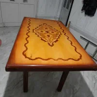 میز ۶ نفره چوب راش|میز و صندلی غذاخوری|سراب, |دیوار